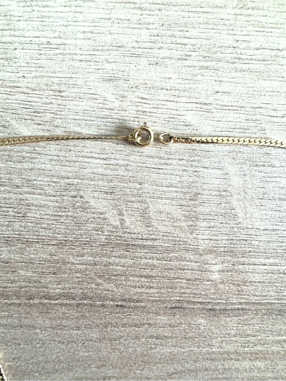 Vintage Gold Filled Triple Calla Lily  Pearl Necklace.